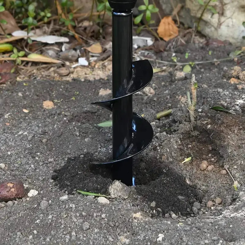 Garden Auger Bit Spiral Design Fits Cordless Drills