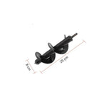 Garden Auger Bits Ergonomic Spiral Rust-Resistant Steel