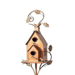 Garden Birdhouse Metal Rust-Resistant Tool-Free Assembly