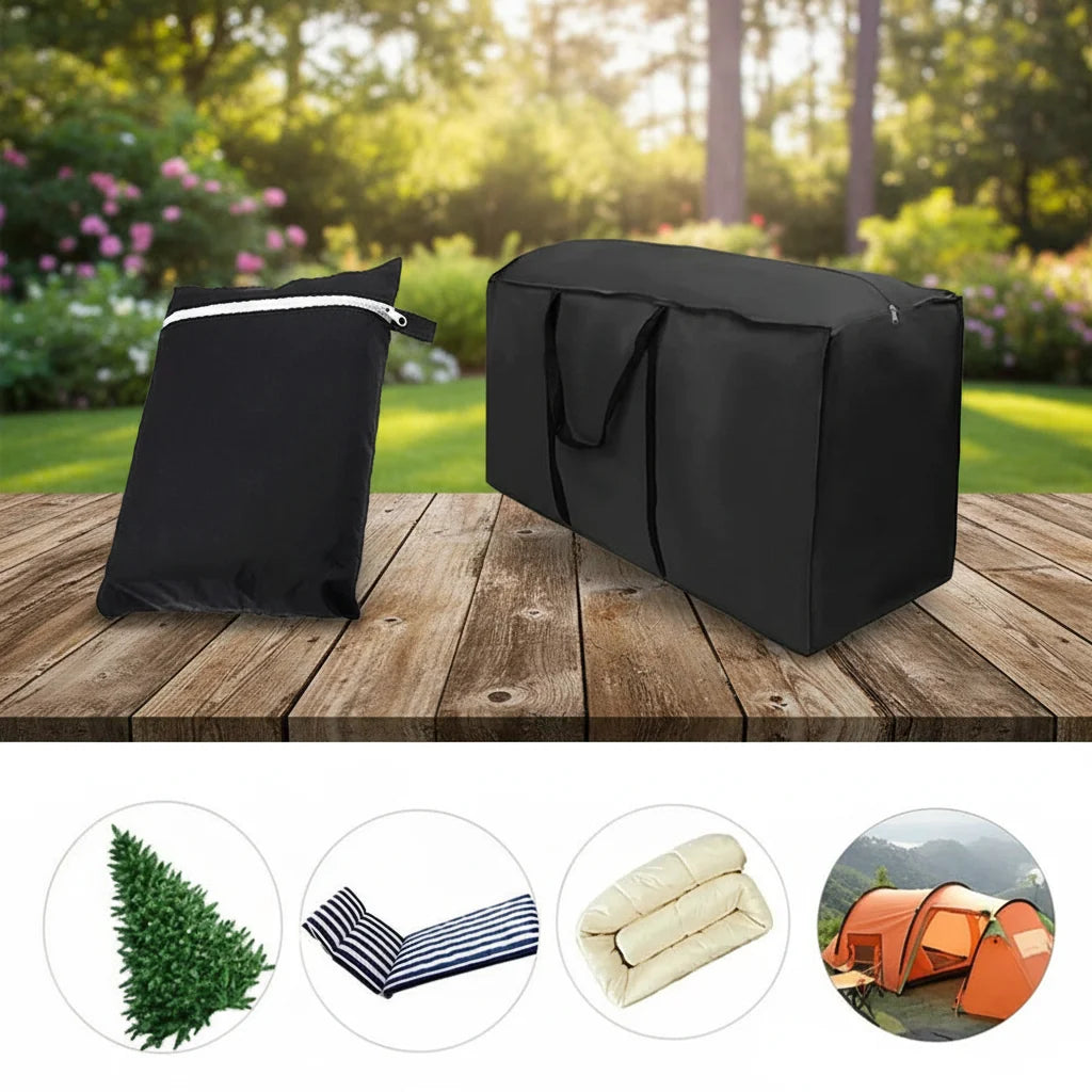 Garden Furniture Storage Bag Water-Repellent UV-Resistant Tear-Resistant