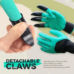 Garden Gloves Integrated Digging Claws Waterproof & Cut Resistant