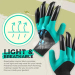 Garden Gloves Integrated Digging Claws Waterproof & Cut Resistant