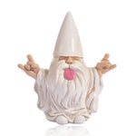 Garden Gnome Statue Resin Tongue-Out Design Outdoor Decor