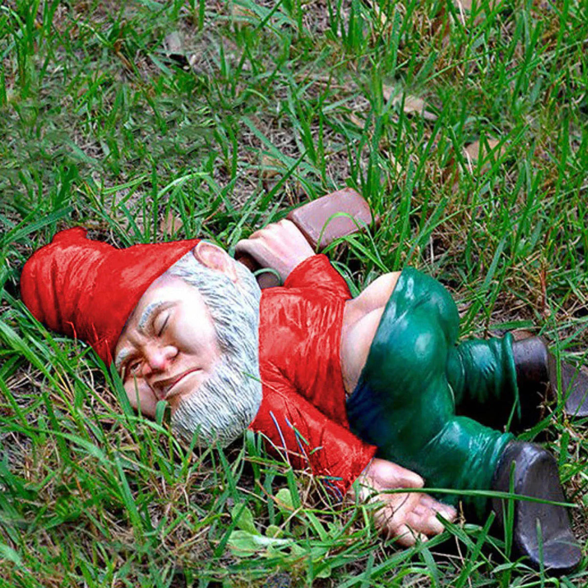 Garden Gnome Statue Whimsical Outdoor Decor
