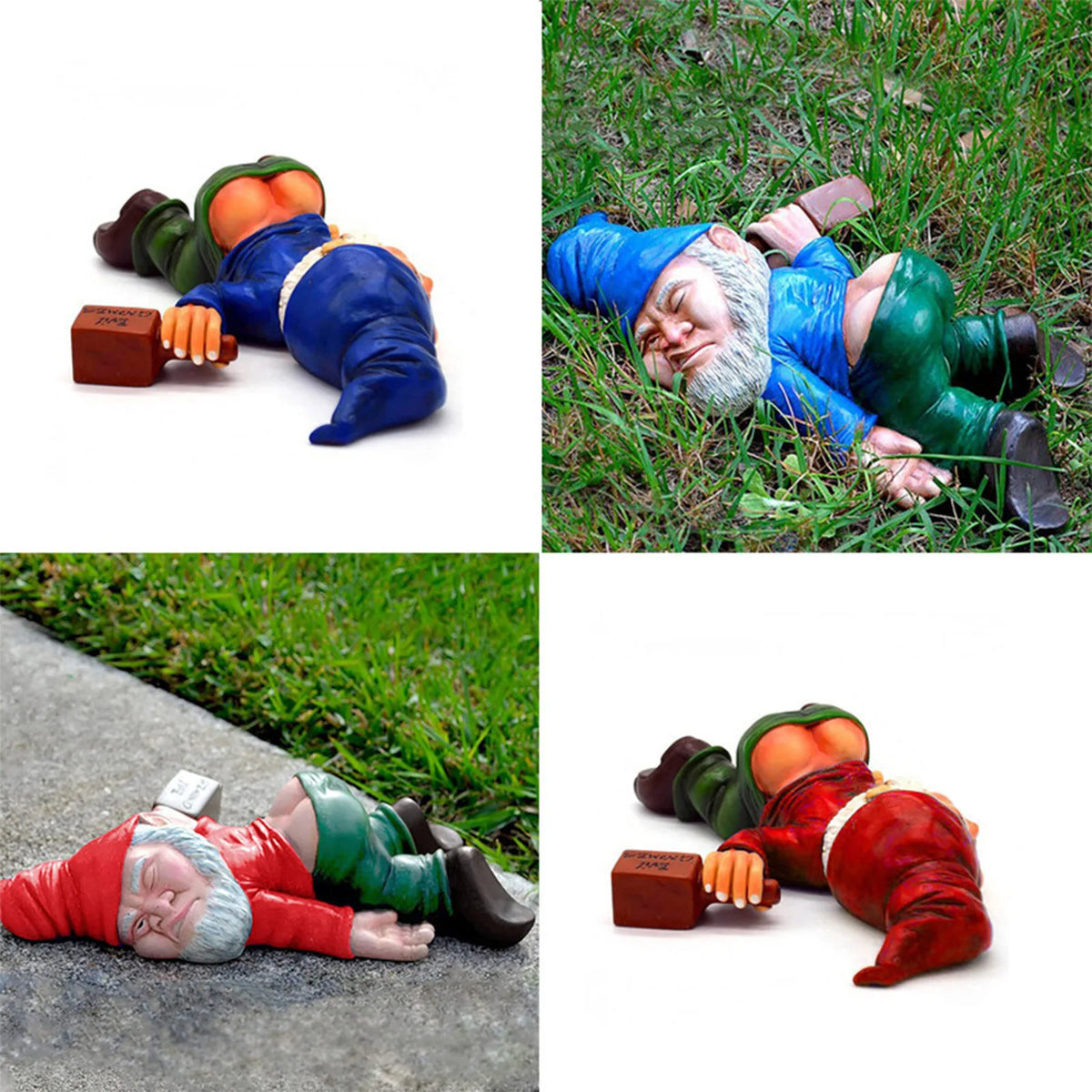 Garden Gnome Statue Whimsical Outdoor Decor