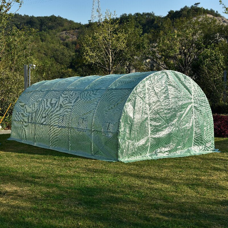 Garden Greenhouse Weather-Resistant Multiple Entrances