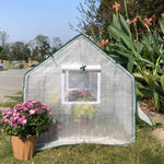 Garden Greenhouse Zippered Access & Ventilation