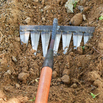 Garden Hoe Carbon Steel Sharp Teeth
