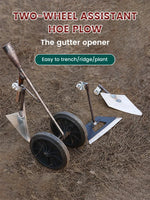 Garden Hoe Hand-Forged Hardened Steel Weeding & Soil Loosening