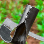 Garden Hoe Hand-Forged Manganese Steel & Lightweight