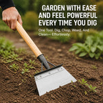 Garden Hoe Scraper Stainless Steel 25 Cm