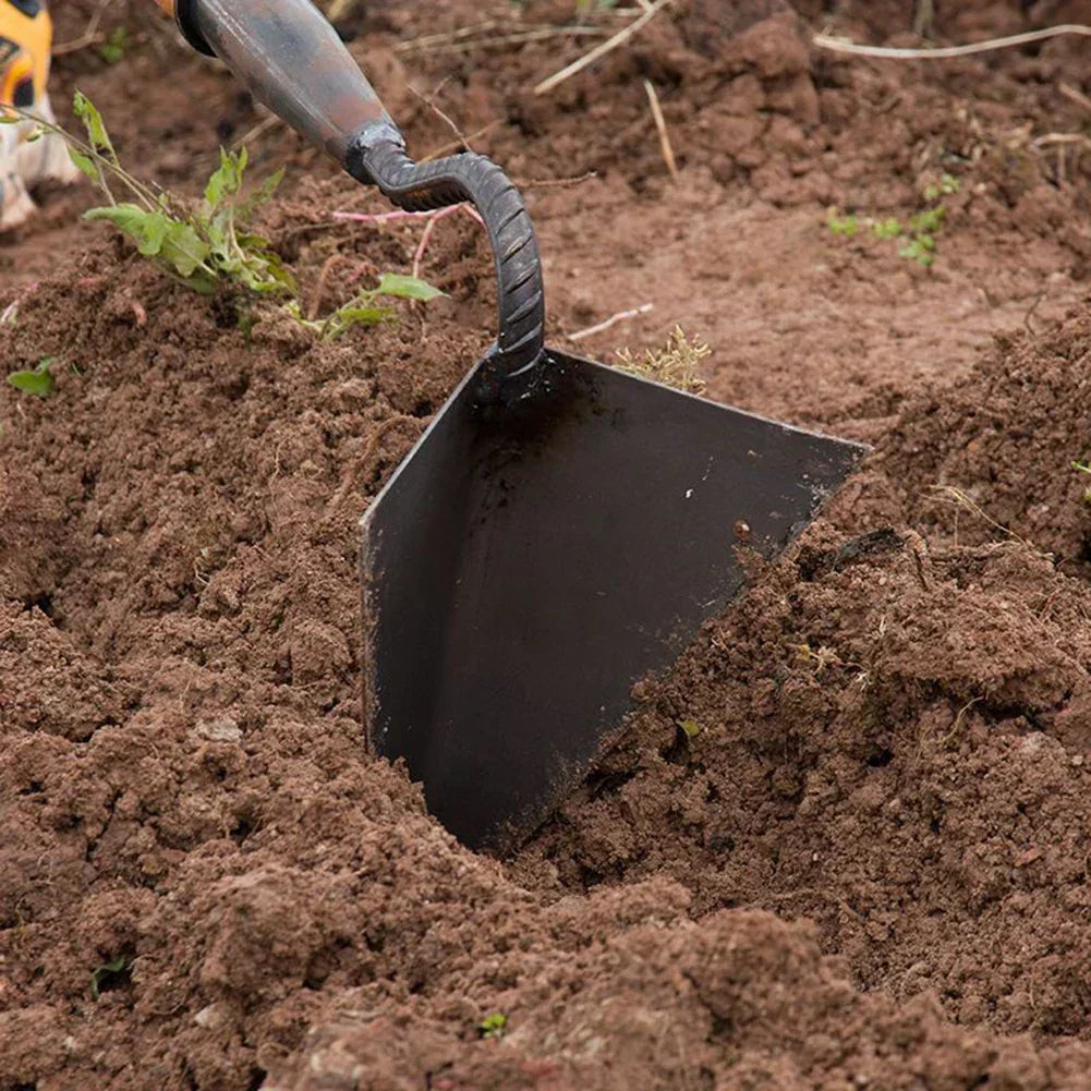 Garden Hoe Triangular Blade Manganese Steel