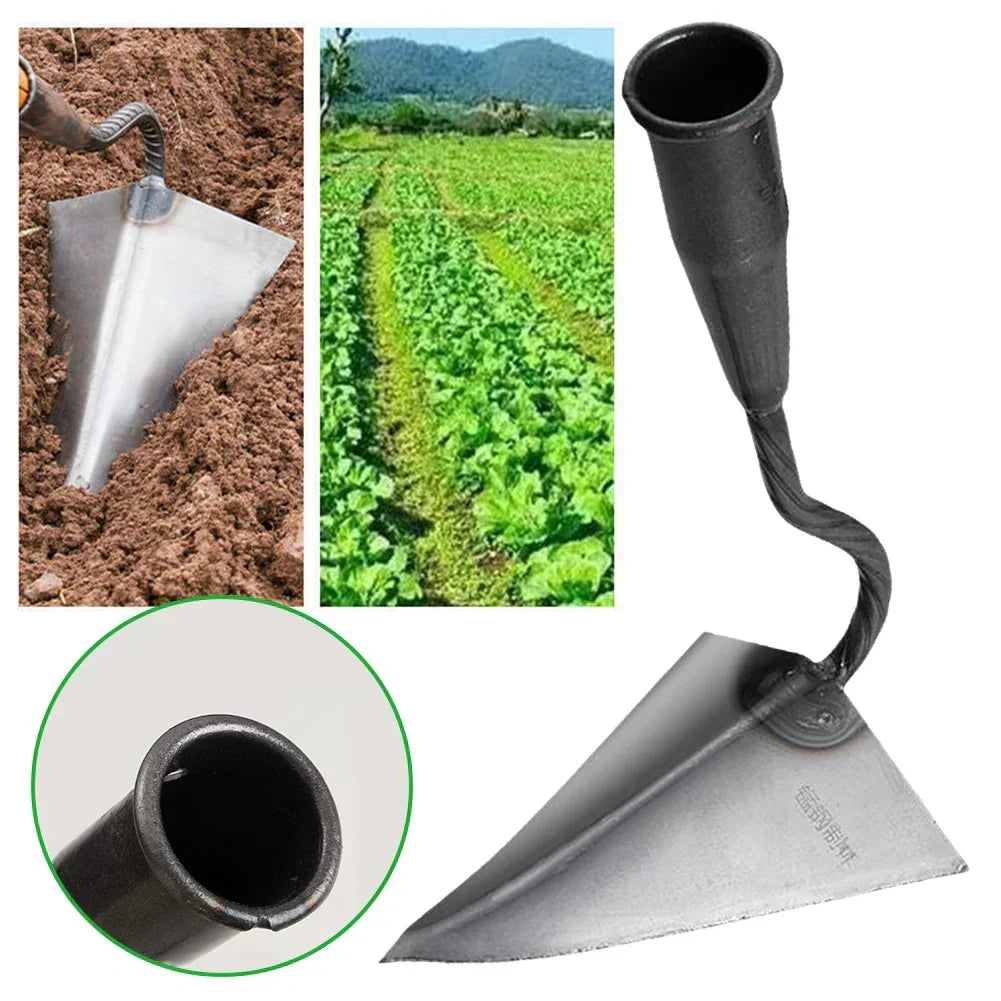 Garden Hoe Triangular Blade Manganese Steel