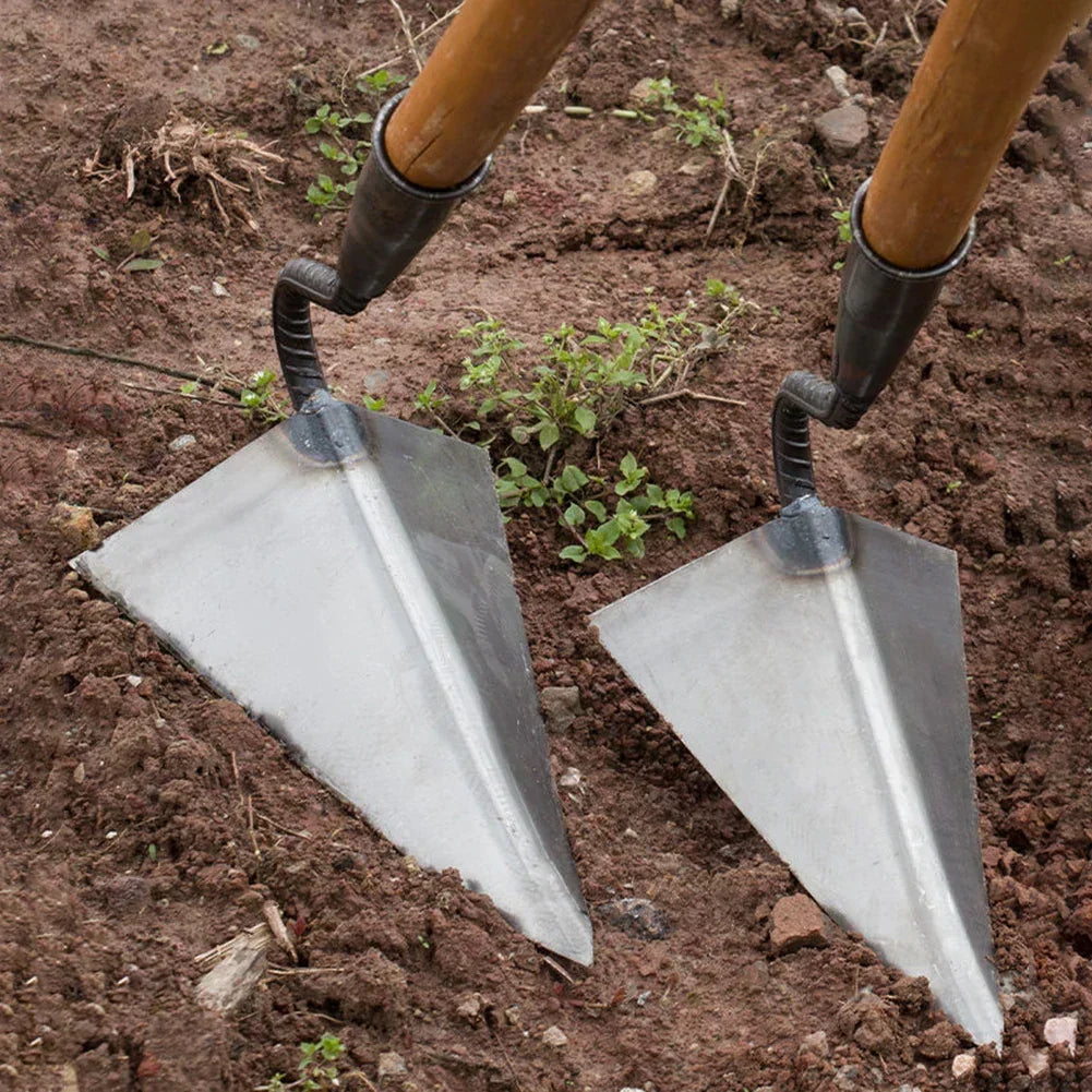 Garden Hoe Triangular Blade Manganese Steel