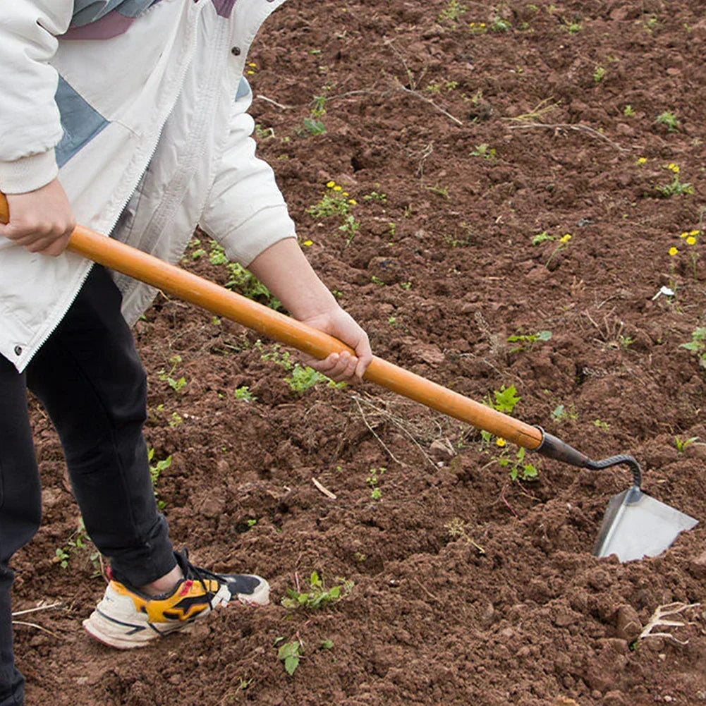 Garden Hoe Triangular Blade Manganese Steel