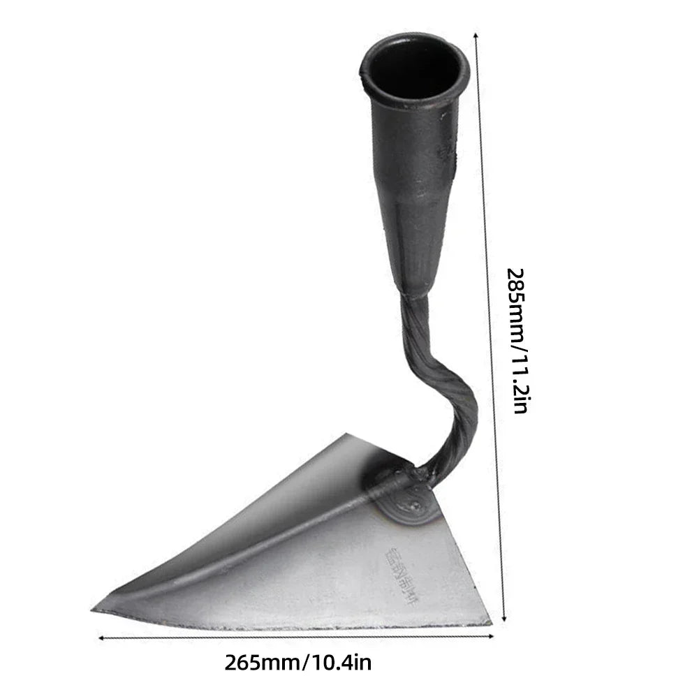 Garden Hoe Triangular Blade Manganese Steel