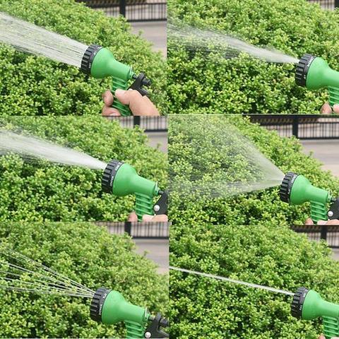 Garden Hose Expandable 3x Tangle-Free 7-Function Nozzle