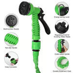 Garden Hose Expandable 50 Ft Kink-Resistant & Multi-Pattern Nozzle