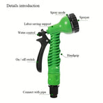 Garden Hose Expandable Kink-Free UV-Protected 7 Spray Settings