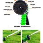 Garden Hose Expandable Kink-Resistant Nozzle & Connectors