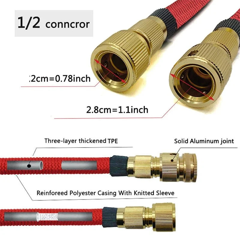 Garden Hose Expandable Lightweight 98.4 Ft