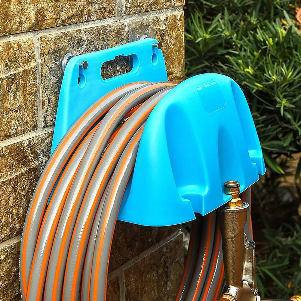 Garden Hose Hanger Wall-Mounted Weather-Resistant Multi-Slot