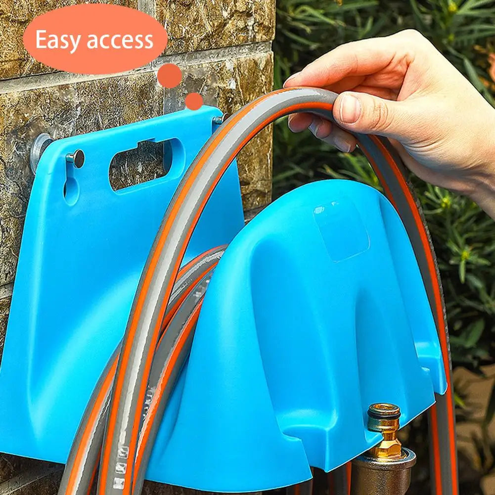 Garden Hose Hanger Wall-Mounted Weather-Resistant Multi-Slot