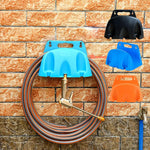 Garden Hose Hanger Wall-Mounted Weather-Resistant Multi-Slot
