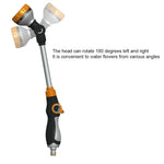 Garden Hose Nozzle 8-Mode Thumb Valve & Non-Slip Handle