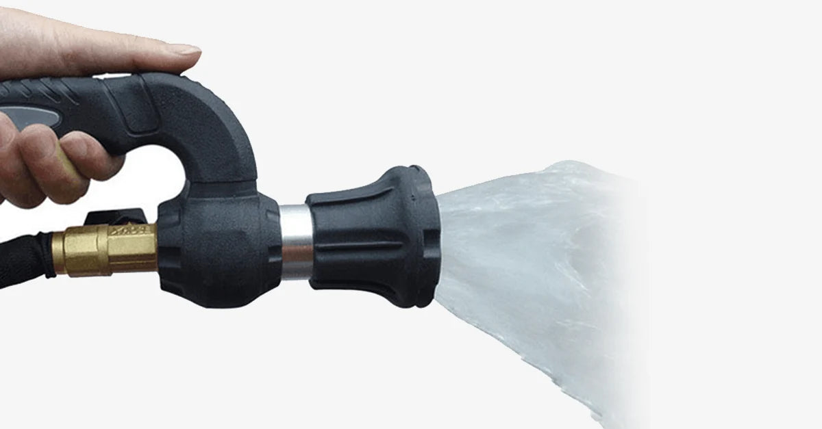 Garden Hose Nozzle High-Pressure & Mist Spray Ergonomic Grip