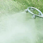 Garden Hose Nozzle High-Pressure Stainless Steel Multi-Spray