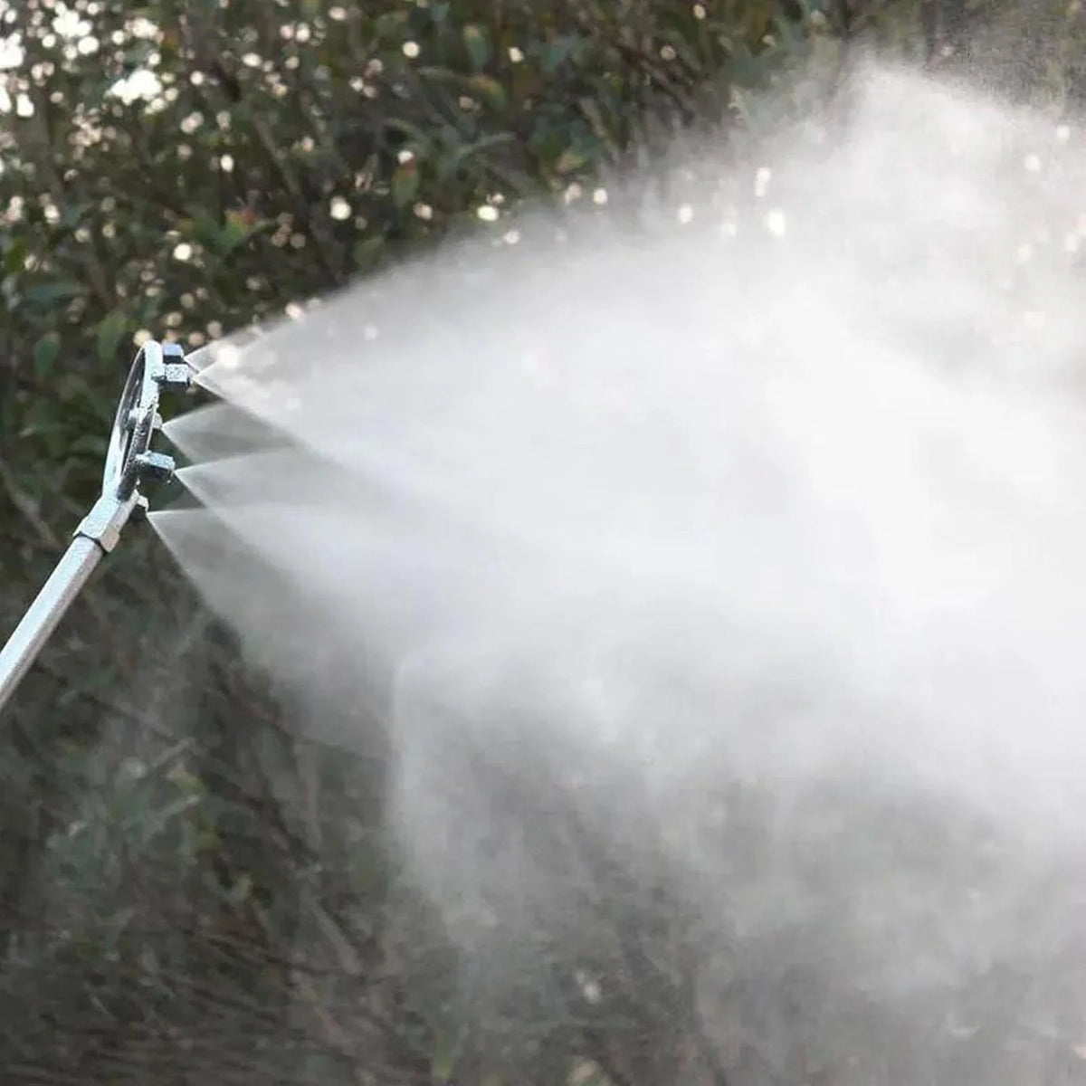 Garden Hose Nozzle High-Pressure Stainless Steel Multi-Spray