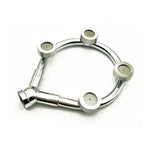 Garden Hose Nozzle High-Pressure Stainless Steel Multi-Spray