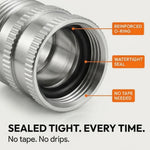 Garden Hose Quick-Connect Set of 4 304 Stainless Steel