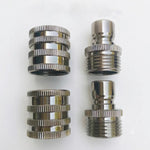 Garden Hose Quick-Connect Set of 4 304 Stainless Steel