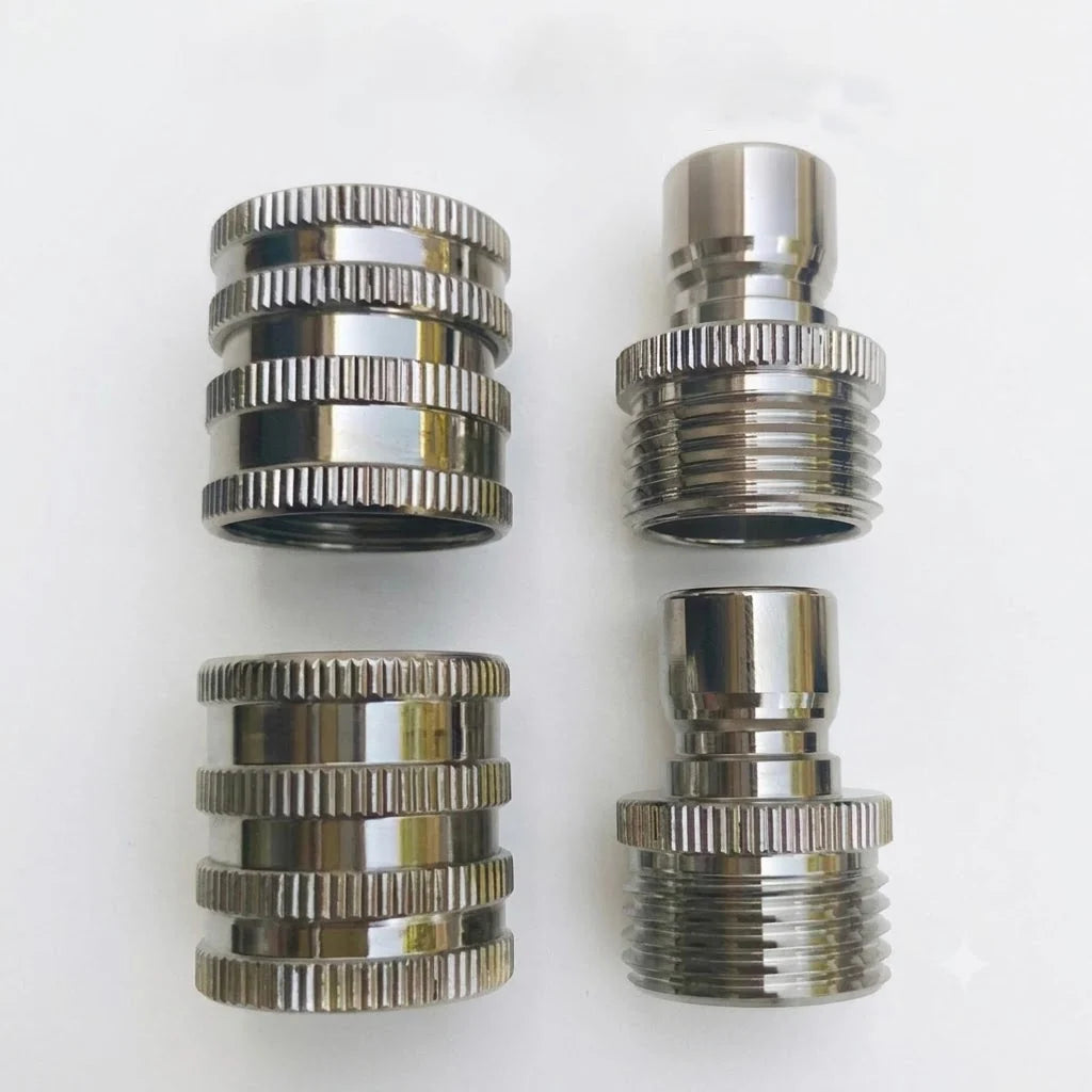 Garden Hose Quick-Connect Set of 4 304 Stainless Steel