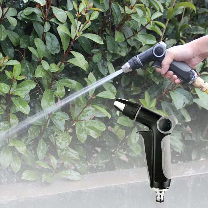 Garden Hose Spray Gun Adjustable Nozzle High-Pressure Jet