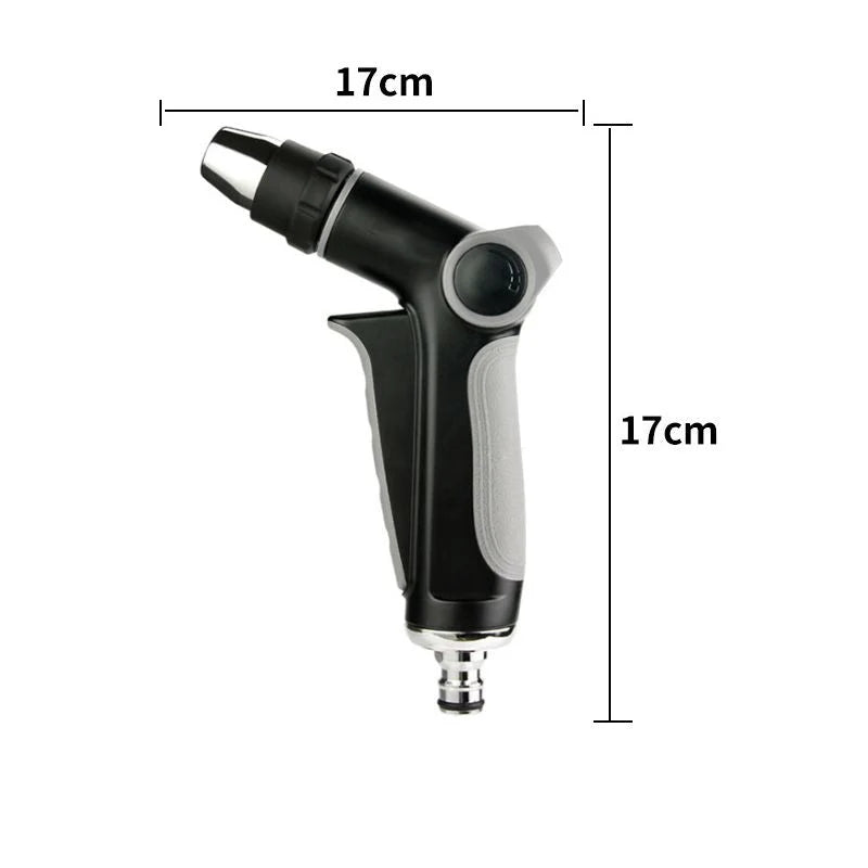 Garden Hose Spray Gun Adjustable Nozzle High-Pressure Jet