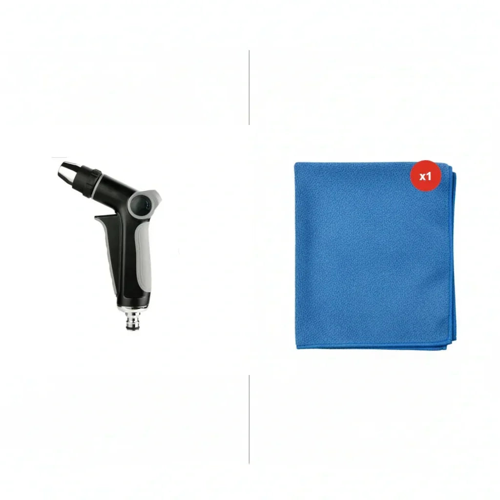 Garden Hose Spray Gun Adjustable Nozzle High-Pressure Jet