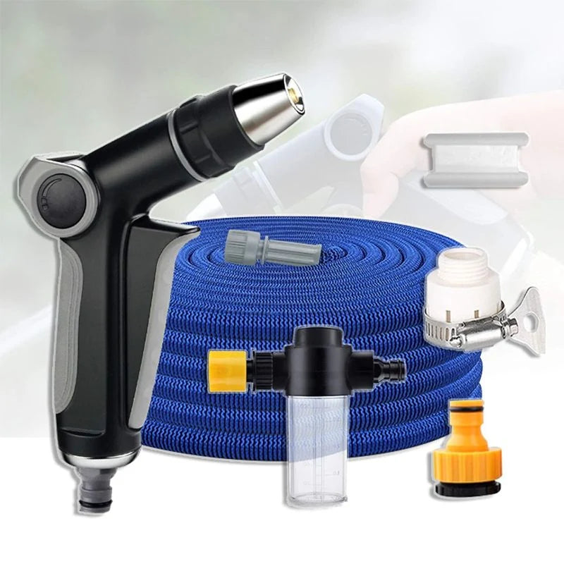 Garden Hose Spray Gun Adjustable Nozzle High-Pressure Jet