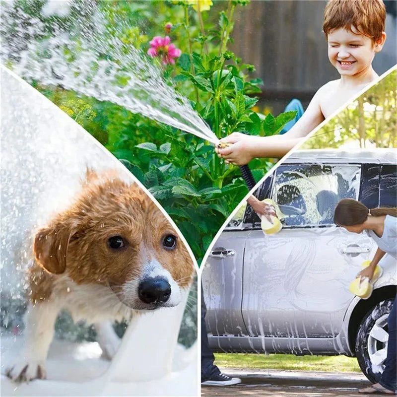 Garden Hose Spray Gun Adjustable Nozzle High-Pressure Jet