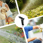 Garden Hose Spray Gun Adjustable Nozzle High-Pressure Jet