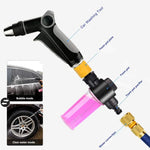 Garden Hose Spray Gun Adjustable Nozzle High-Pressure Jet