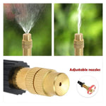 Garden Irrigation Kit 10m Hose & Adjustable Nozzles