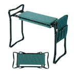 Garden Kneeler Bench Ergonomic Padded Waterproof Steel Frame