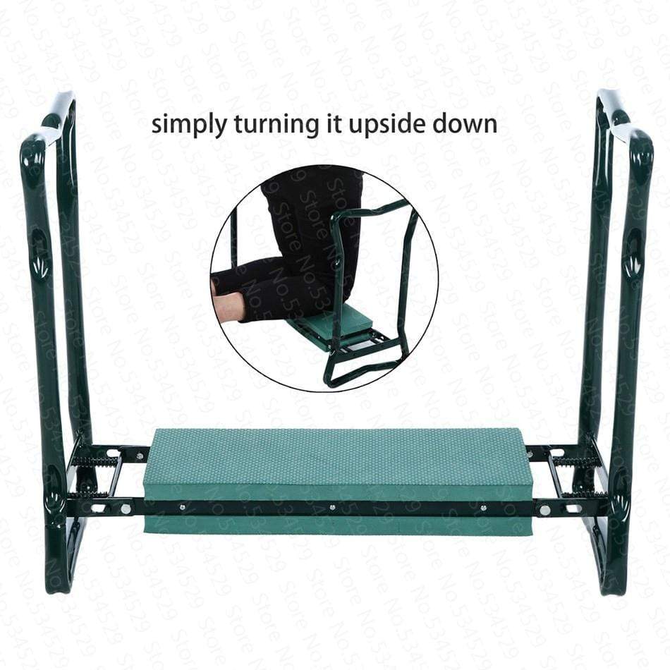 Garden Kneeler Foldable Ergonomic Waterproof EVA With Tool Bag
