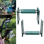 Garden Kneeler Foldable Ergonomic Waterproof EVA With Tool Bag