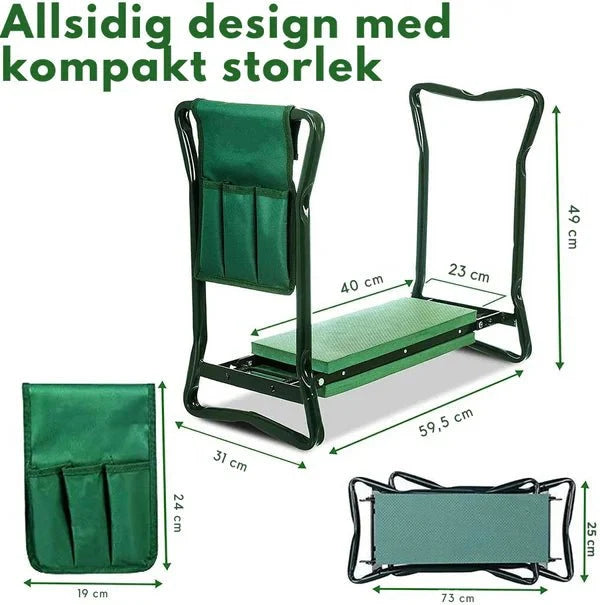 Garden Kneeler Pad Double-Layer Non-Slip Water-Repellent Foam