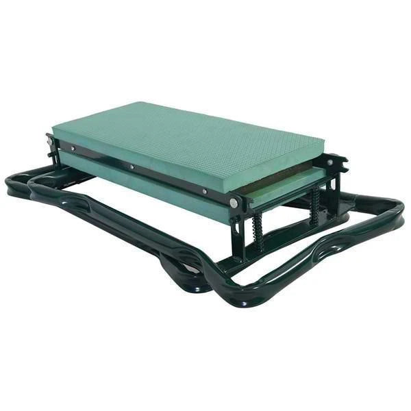 Garden Kneeler & Seat 34-Inch Padded Backrest Tool Pouch