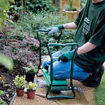 Garden Kneeler & Seat Foldable Waterproof Padded Cushion